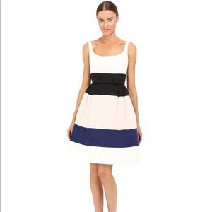 NWT Kate Spade Color Block Fit and Flare Dress